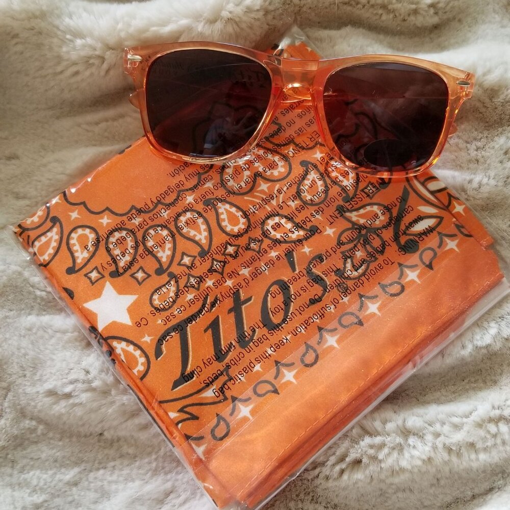 Tito's Handmade Vodka Sunglasses and Bandana